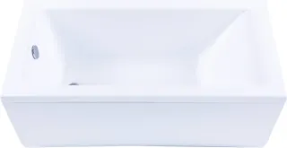 Акриловая ванна Aquanet Bright 347135 145x70 см с каркасом и фронтальной панелью